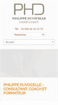 Mobile Screenshot of duvocelle.com